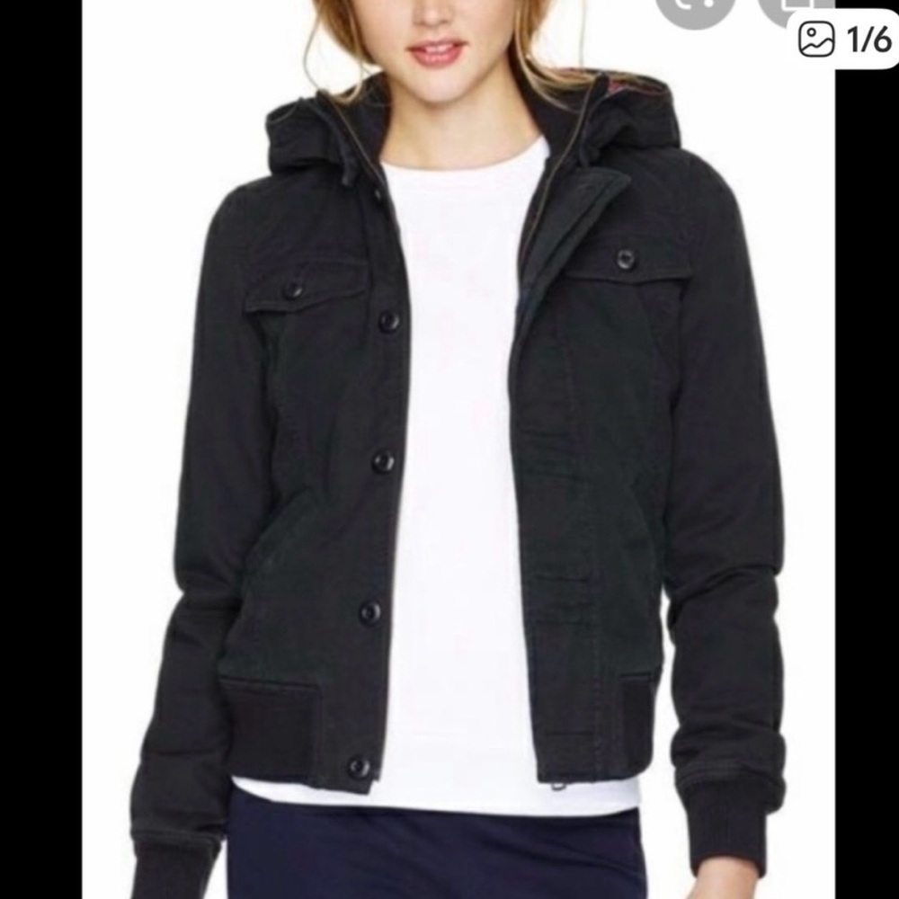 TNA Black Utility Jacket